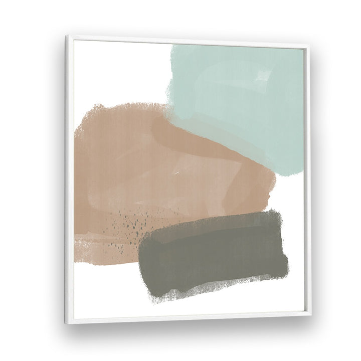 Stylish abstract painting featuring soft colors in ABSTRACT SHAPES NO III, perfect for modern decor.