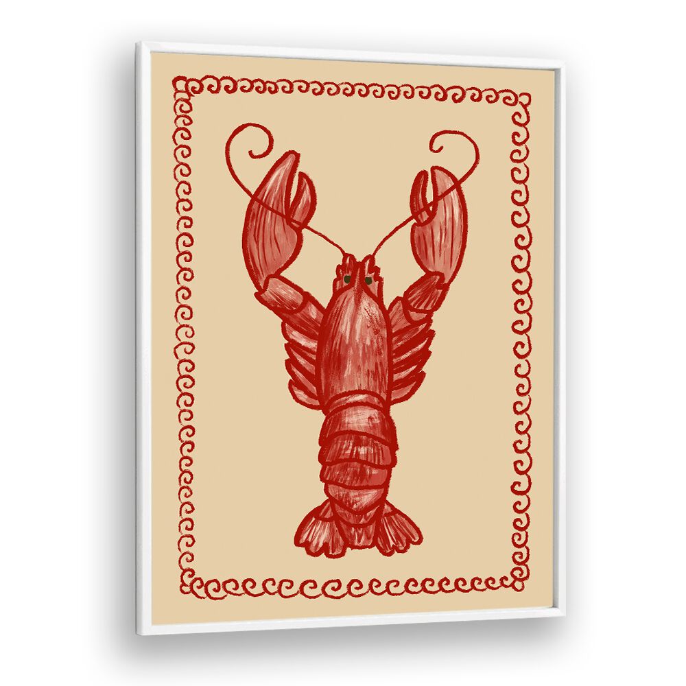 Stylish ARAGOSTA , KITCHEN POSTERS featuring a detailed lobster design, perfect for enhancing your culinary space.