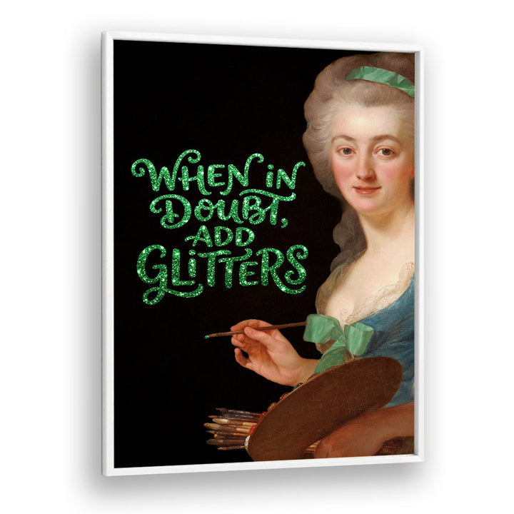 ARTIST'S GLITTERING ADVICE