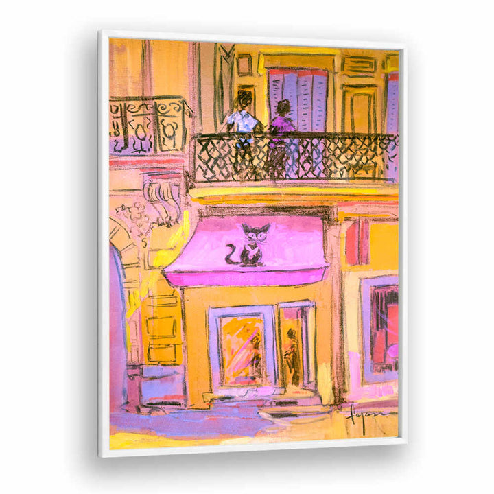 BALCONY STROLL , ABSTRACT PAINTINGS