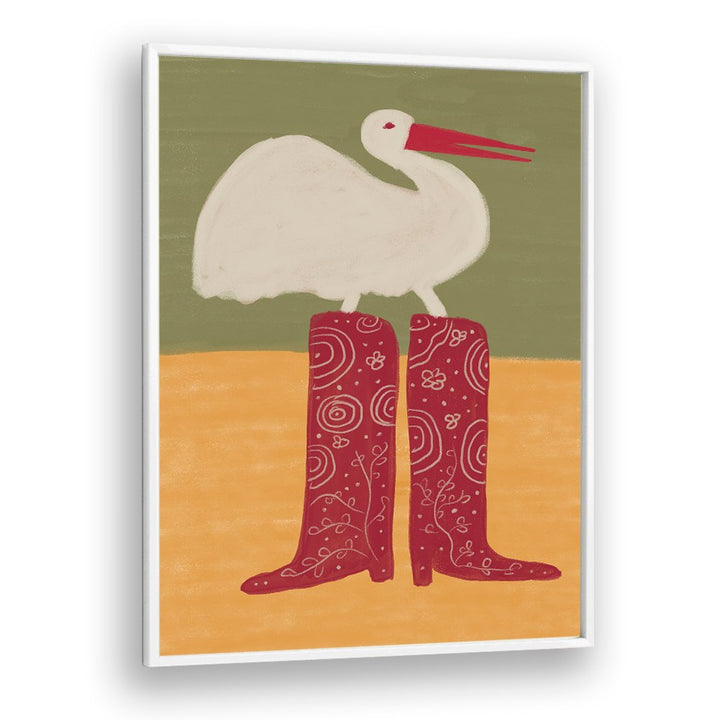 BIRD IN RED BOOTS