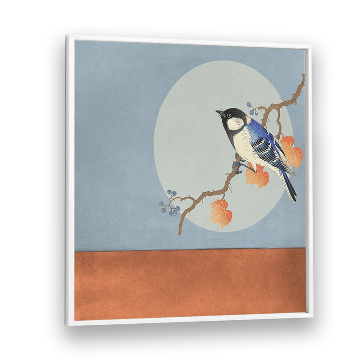 BLUE BIRD UNDER MOON
