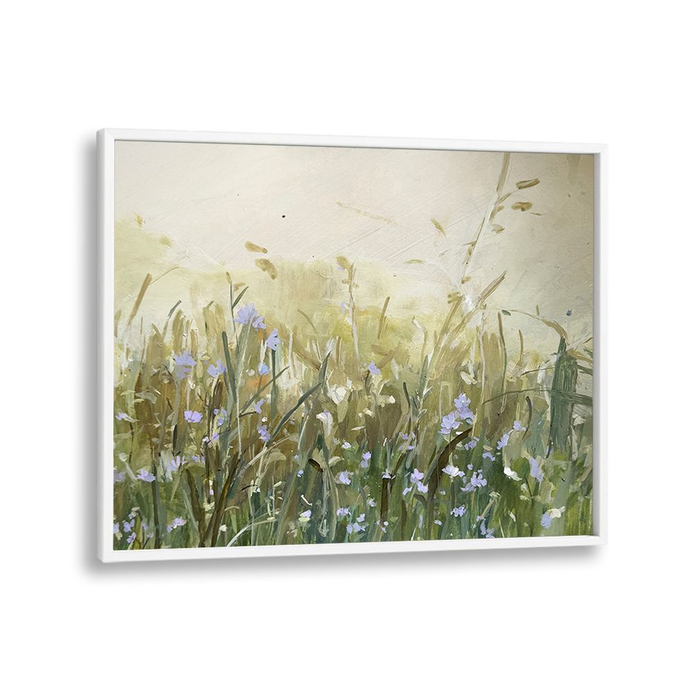 BLUE FLOWERS IN MEADOW