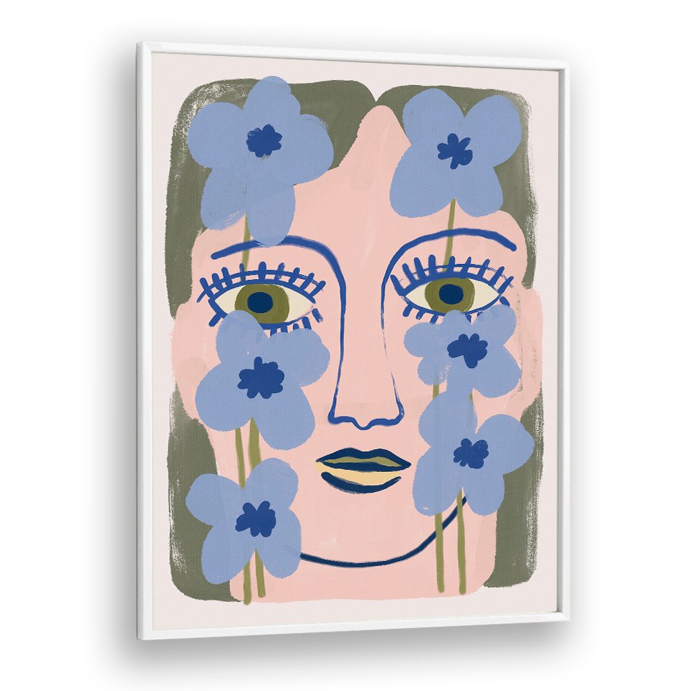 BLUE FLOWER WOMAN