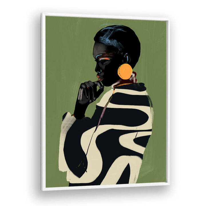 BOLD CONTEMPLATION , PORTRAITS & FIGURATIVE ILLUSTRATIONS