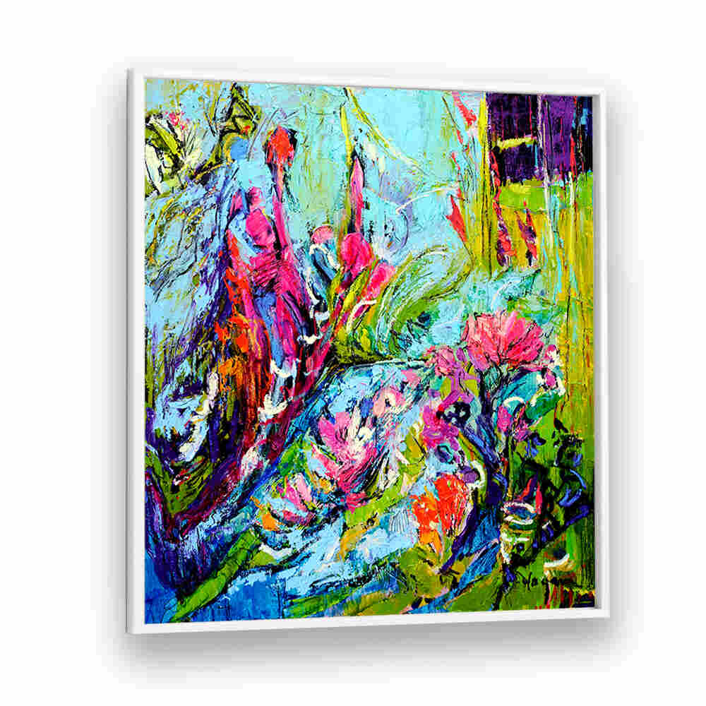 BOTANIC RADIANCE V , ABSTRACT PAINTINGS