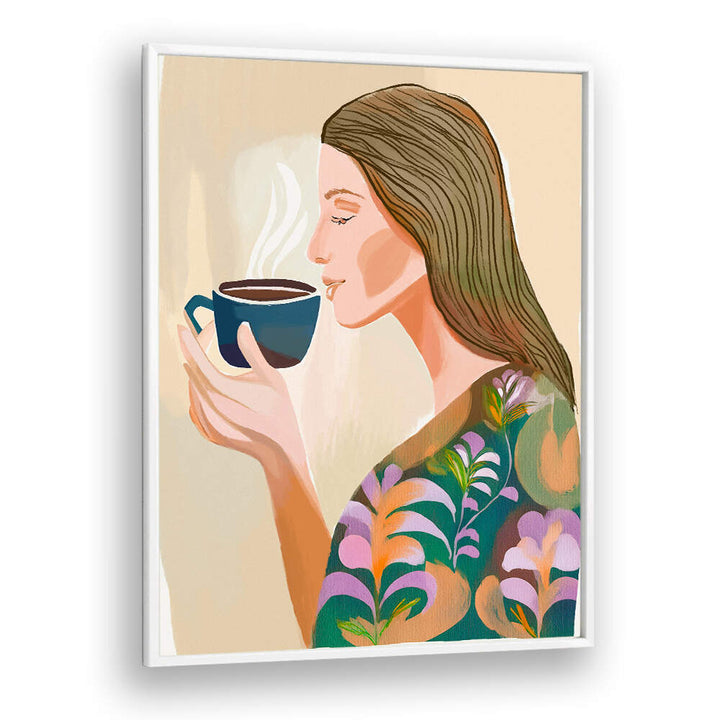 BREAKFAST COFFEE , PORTRAITS & FIGURATIVE ILLUSTRATIONS