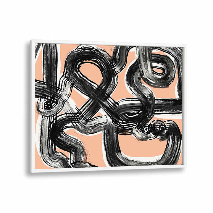 TWISTING PATHWAYS , ABSTRACT PAINTINGS