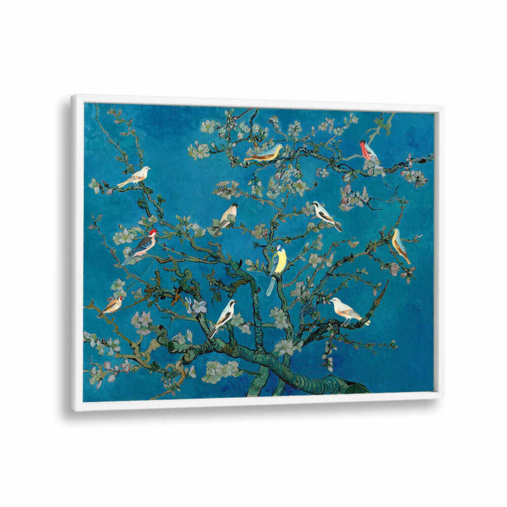 BIRDS IN BLOSSOM , ANIMAL PAINTINGS