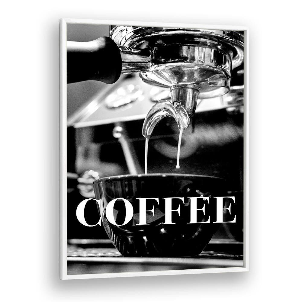 Sleek COFFEE BLACK II, BAR art showcasing coffee culture, perfect for cafes or modern interiors. Transform your space!