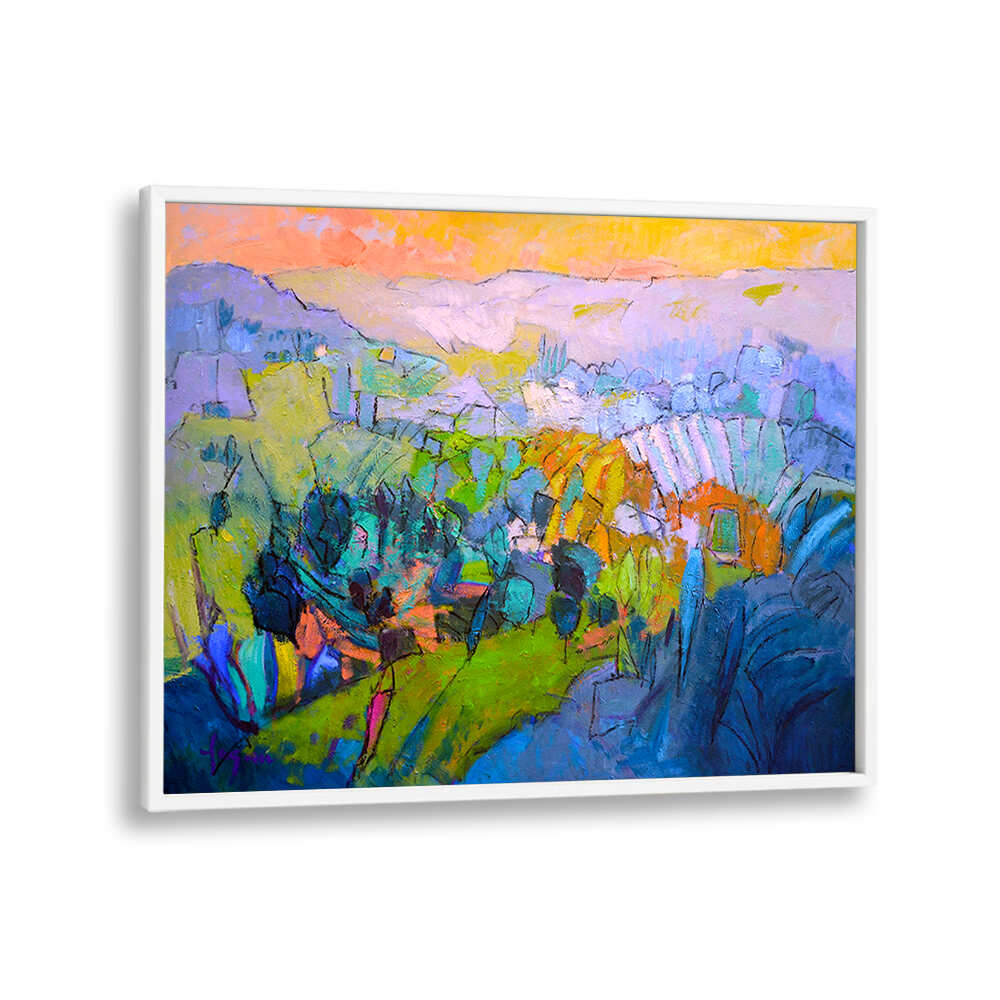 COLORFUL PANORAMA , LANDSCAPE PAINTINGS