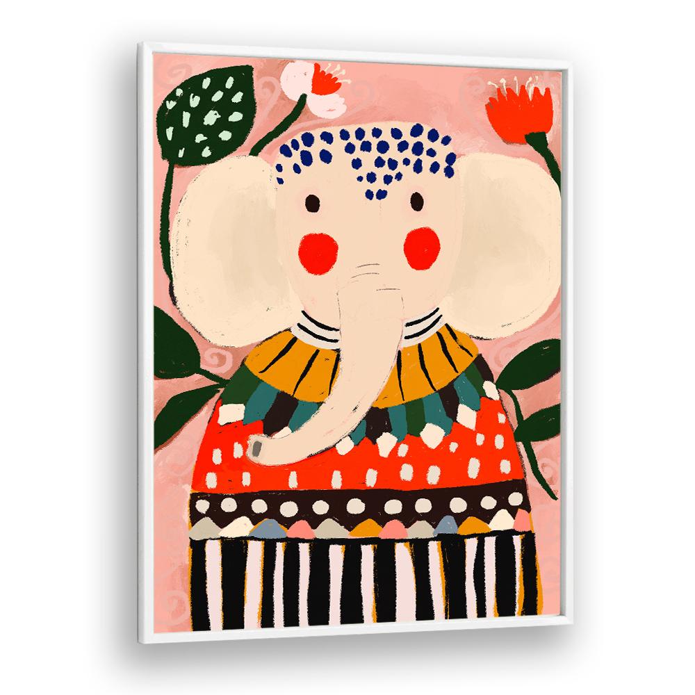 COLORFUL WHIMSICAL ELEPHANT