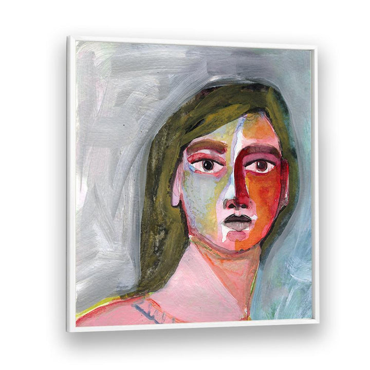 COLORFUL WOMAN PORTRAIT