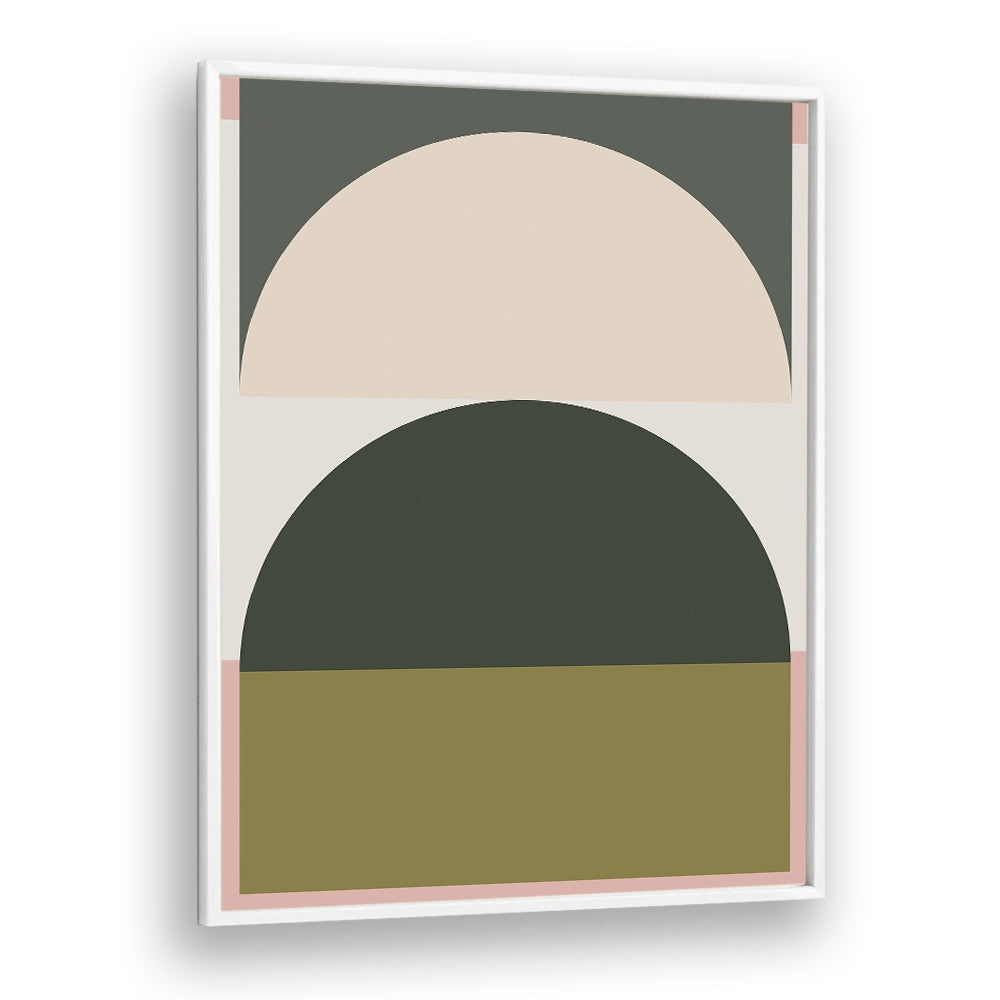 Stylish CONTEMPORARY ABSTRACT XIII, GEOMETRIC ART PRINTS featuring soft curves and earthy tones for modern decor.