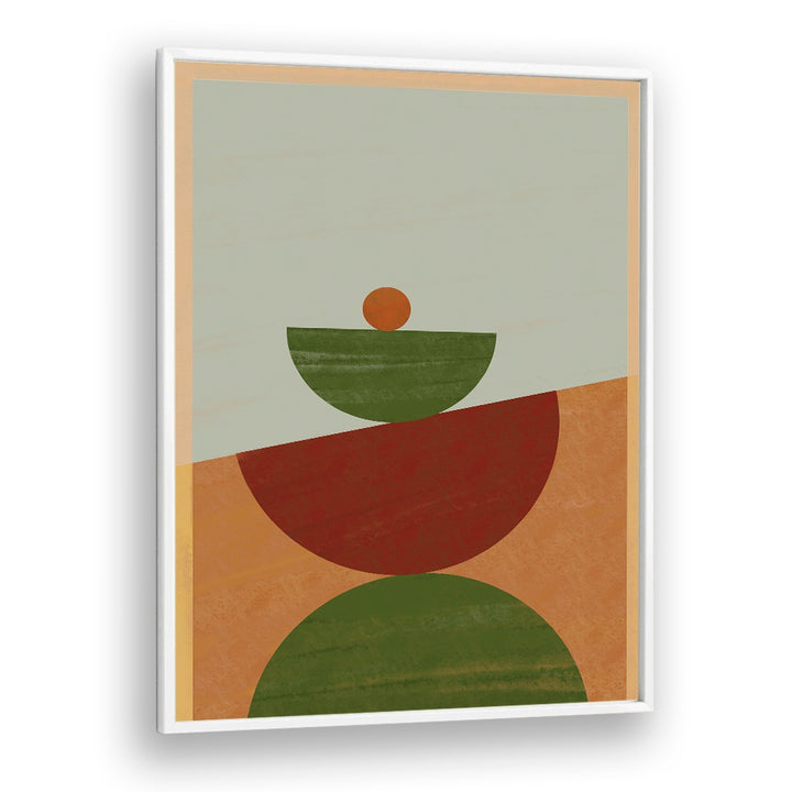 Stylish CONTEMPORARY GEOMETRIC II art print featuring bold shapes and colors, perfect for modern decor.