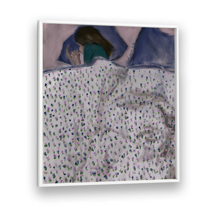 COZY IN MY BED , PORTRAITS & FIGURATIVE ILLUSTRATIONS