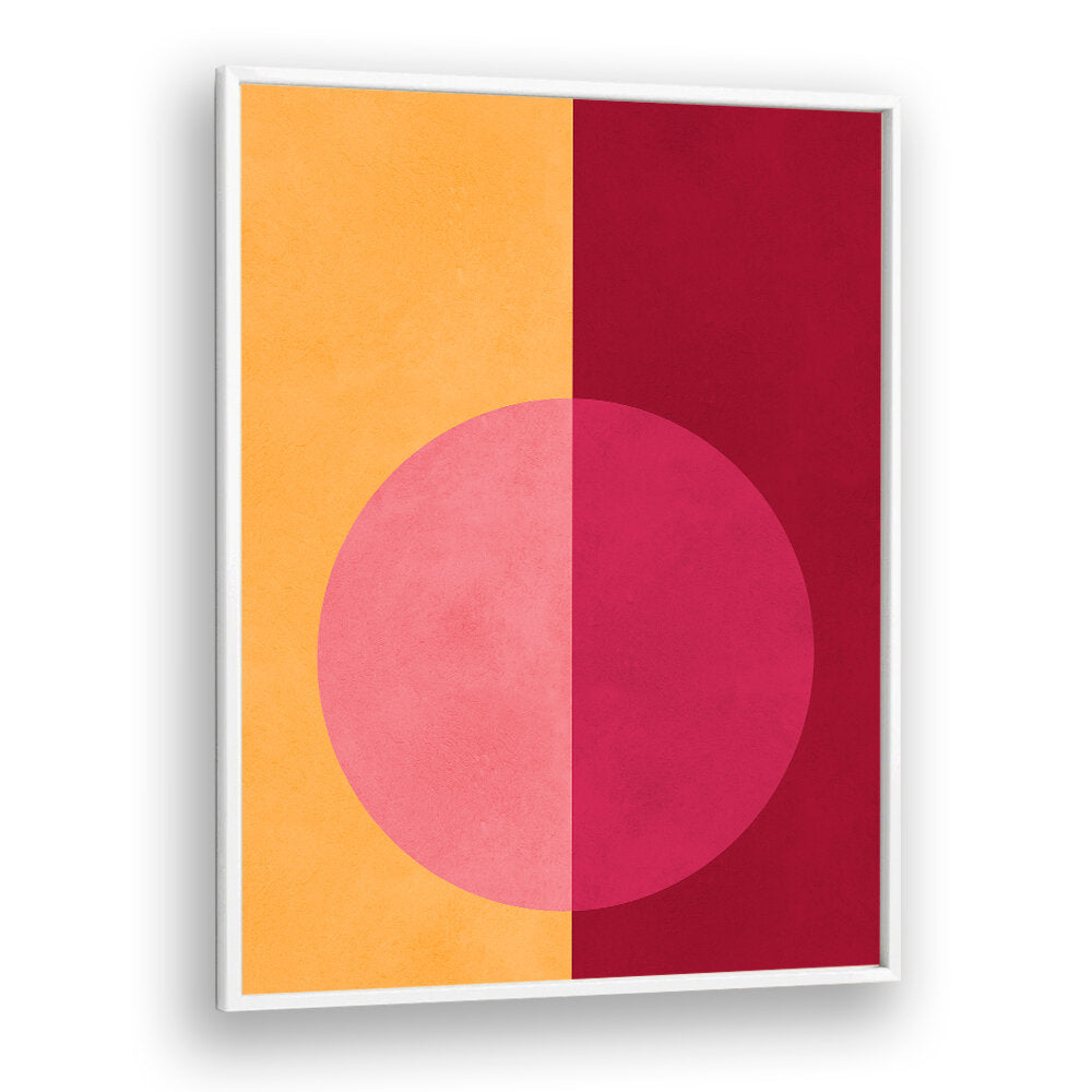 CRIMSON BALANCE , GEOMETRIC ART PRINTS