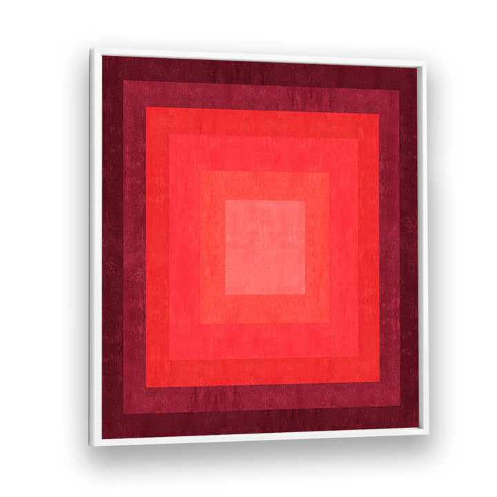 CRIMSON CONCENTRIC , GEOMETRIC ART PRINTS