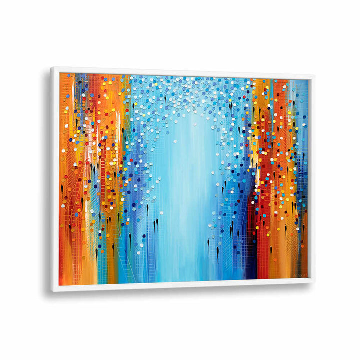 COLORS OF THE CITY MOOD , MODERN IMPRESSIONISM PAINTINGS