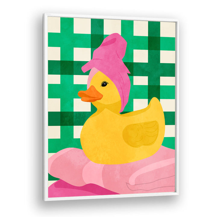 COZY RUBBER DUCK , KIDS ROOM PAINTINGS