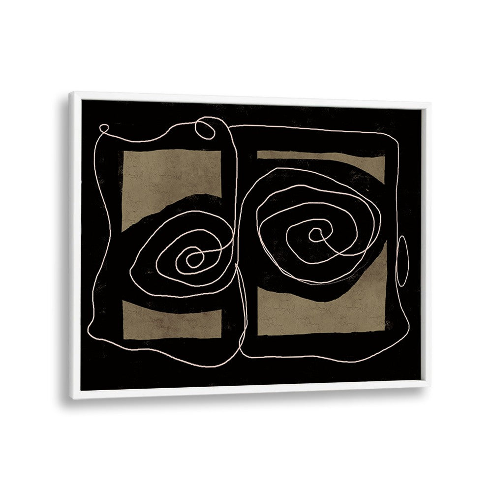 DARK ABSTRACT SPIRALS