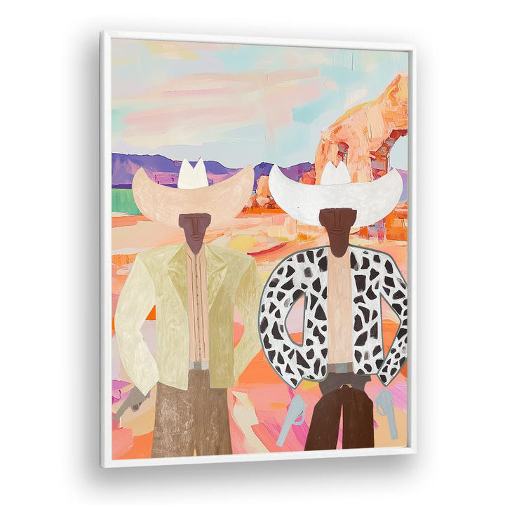 DESERT COWBOYS WITH PISTOLS