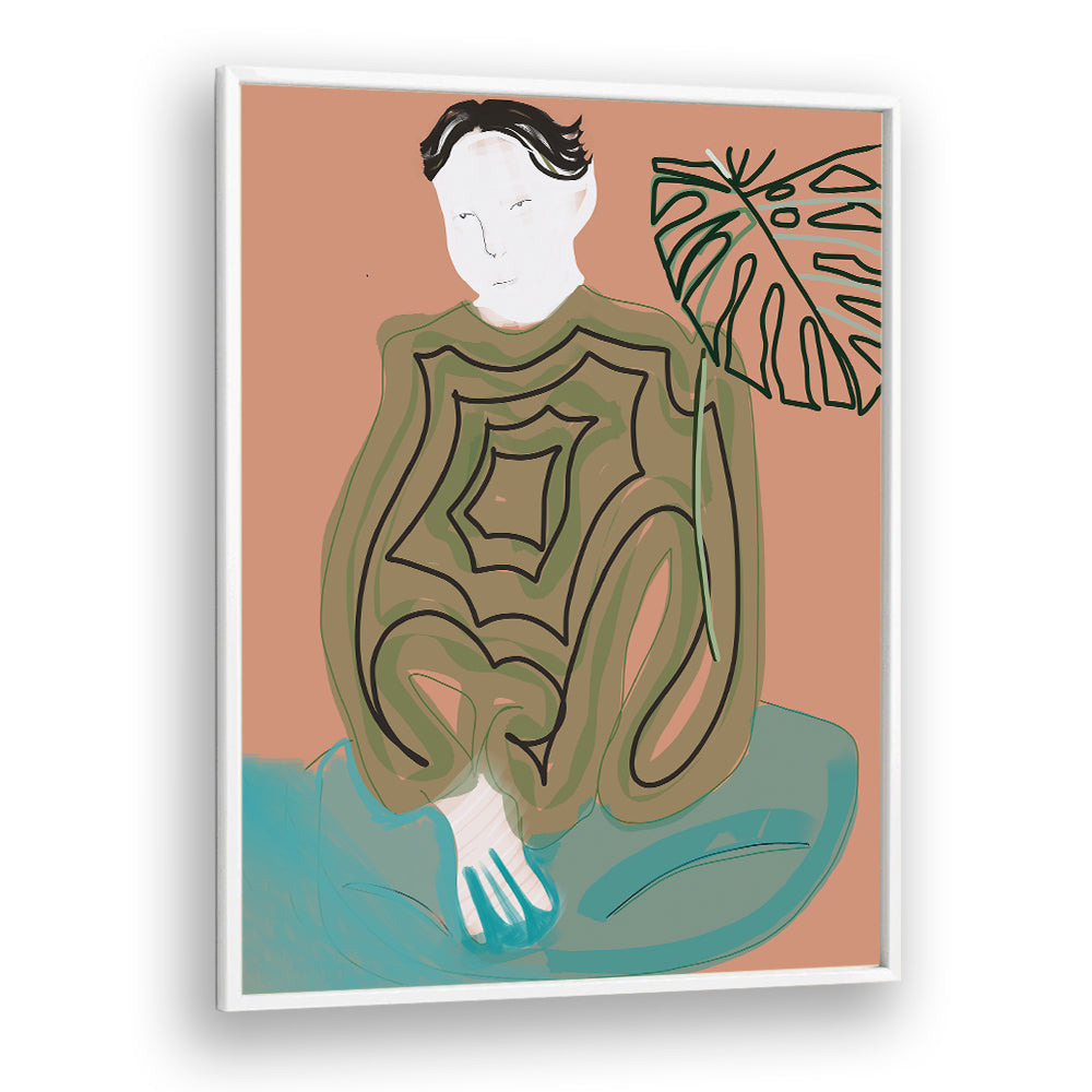 DORIS, PORTRAITS showcases a unique figurative illustration, blending modern artistry and elegance.