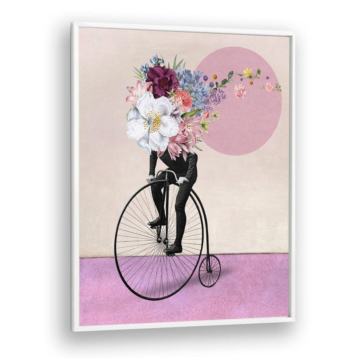FLOWER HEAD PENNY FARTHING