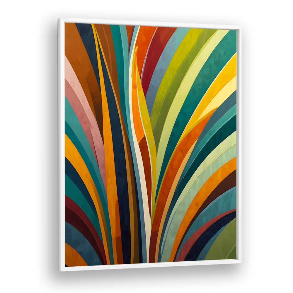 DANCING STRIPES IN COLOR , ORGANIC FORMS