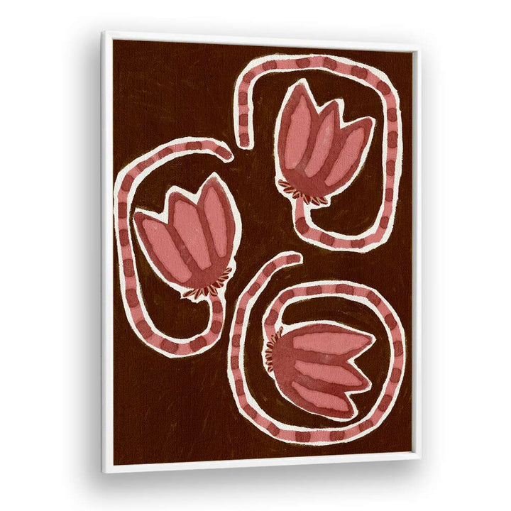Delicate Bloom XXV, floral flower paintings with intricate designs, perfect for elevating modern home decor.
