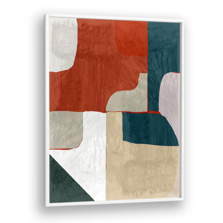 EARTH AND TIDE INTERLOCK I , ABSTRACT PAINTINGS