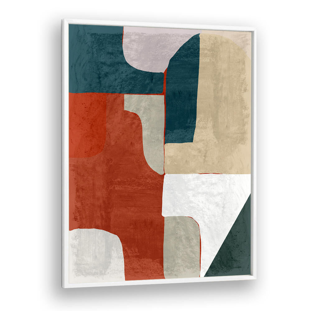 EARTH AND TIDE INTERLOCK , ABSTRACT PAINTINGS