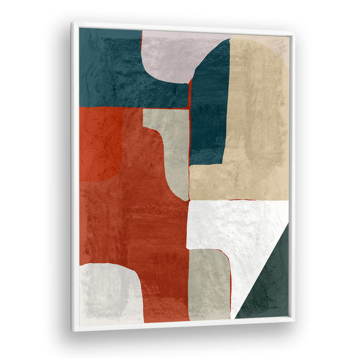 EARTH AND TIDE INTERLOCK , ABSTRACT PAINTINGS