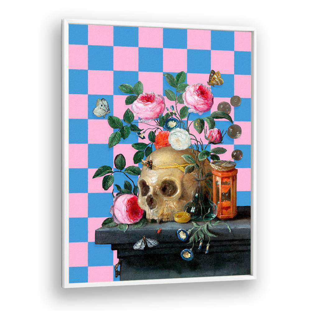 ECLECTIC SKULL AND ROSES