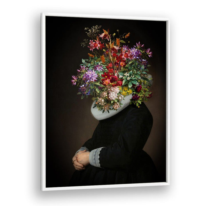 ELEGANT BAROQUE FLORAL HEAD