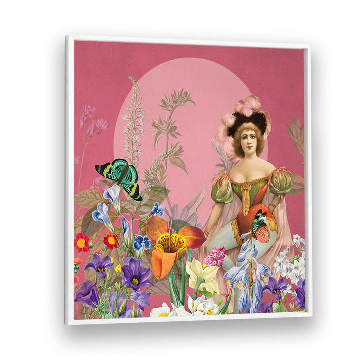 ELEGANT FLORAL PORTRAIT