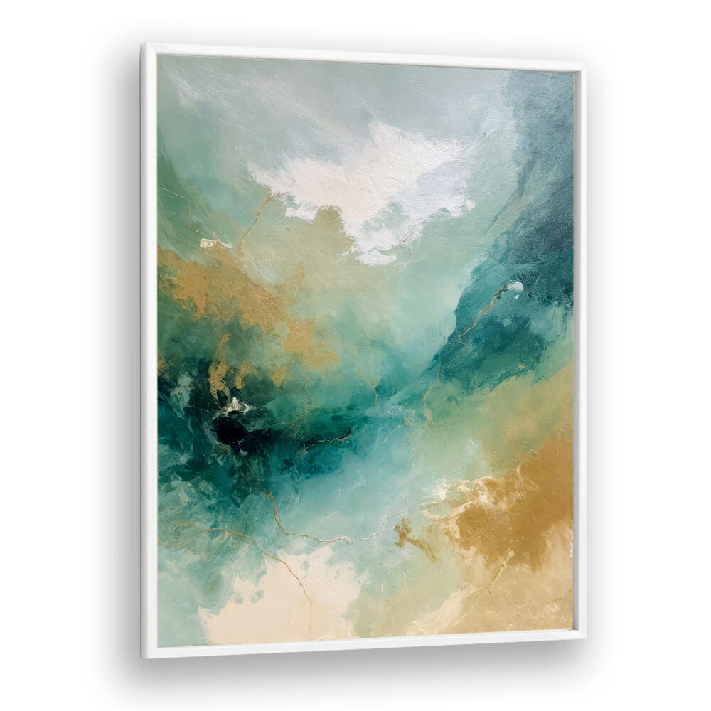 EMERALD SKIES , ABSTRACT PAINTINGS