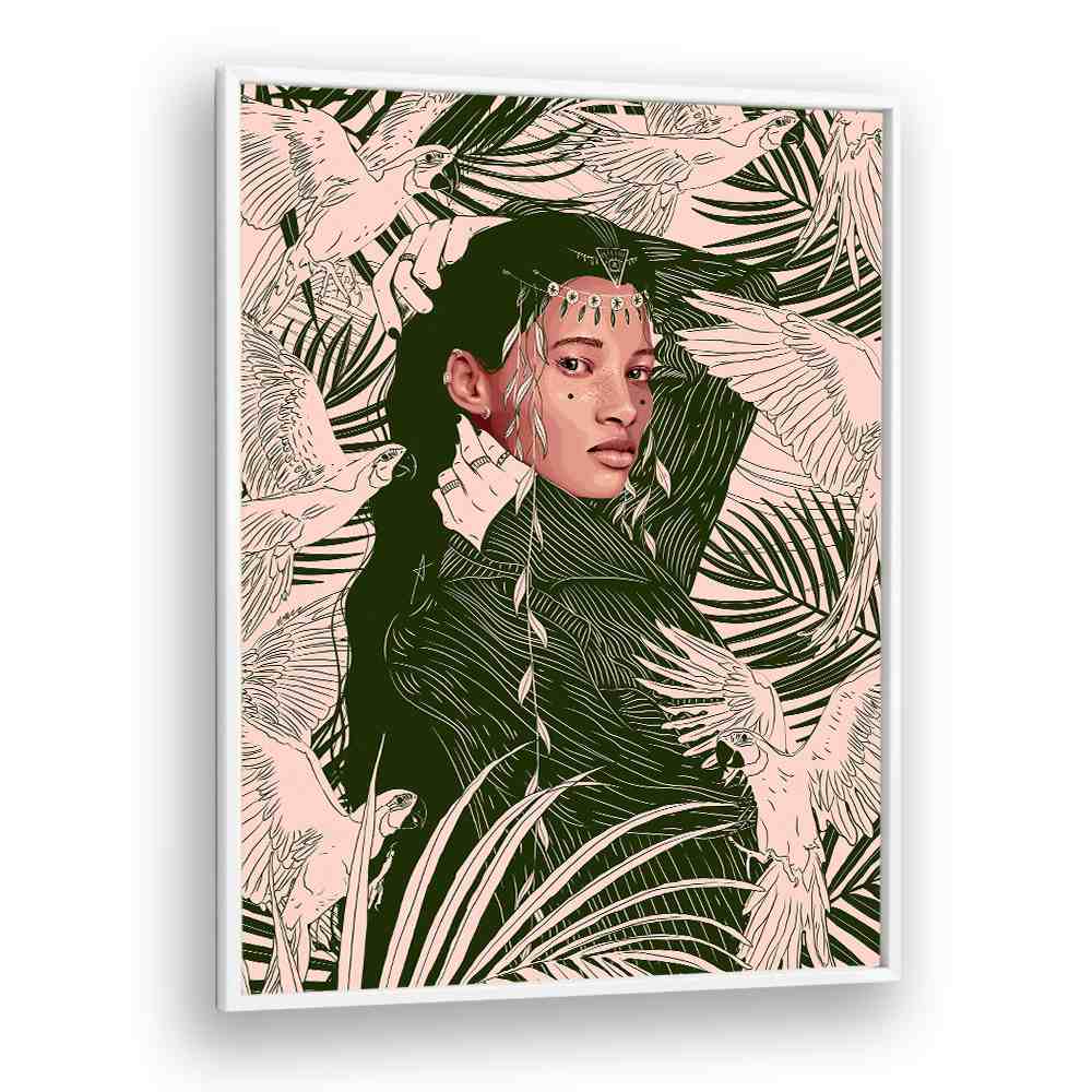 EXOTIC JUNGLE WOMAN