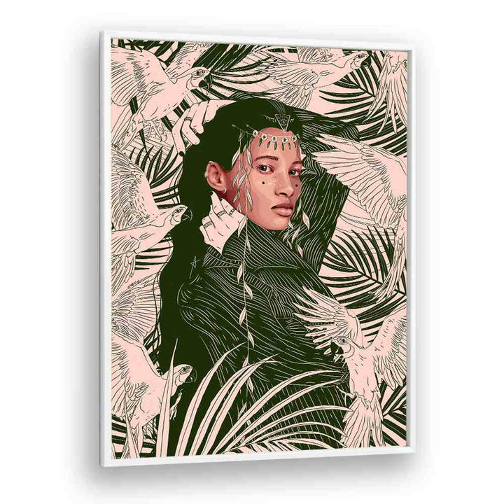 EXOTIC JUNGLE WOMAN