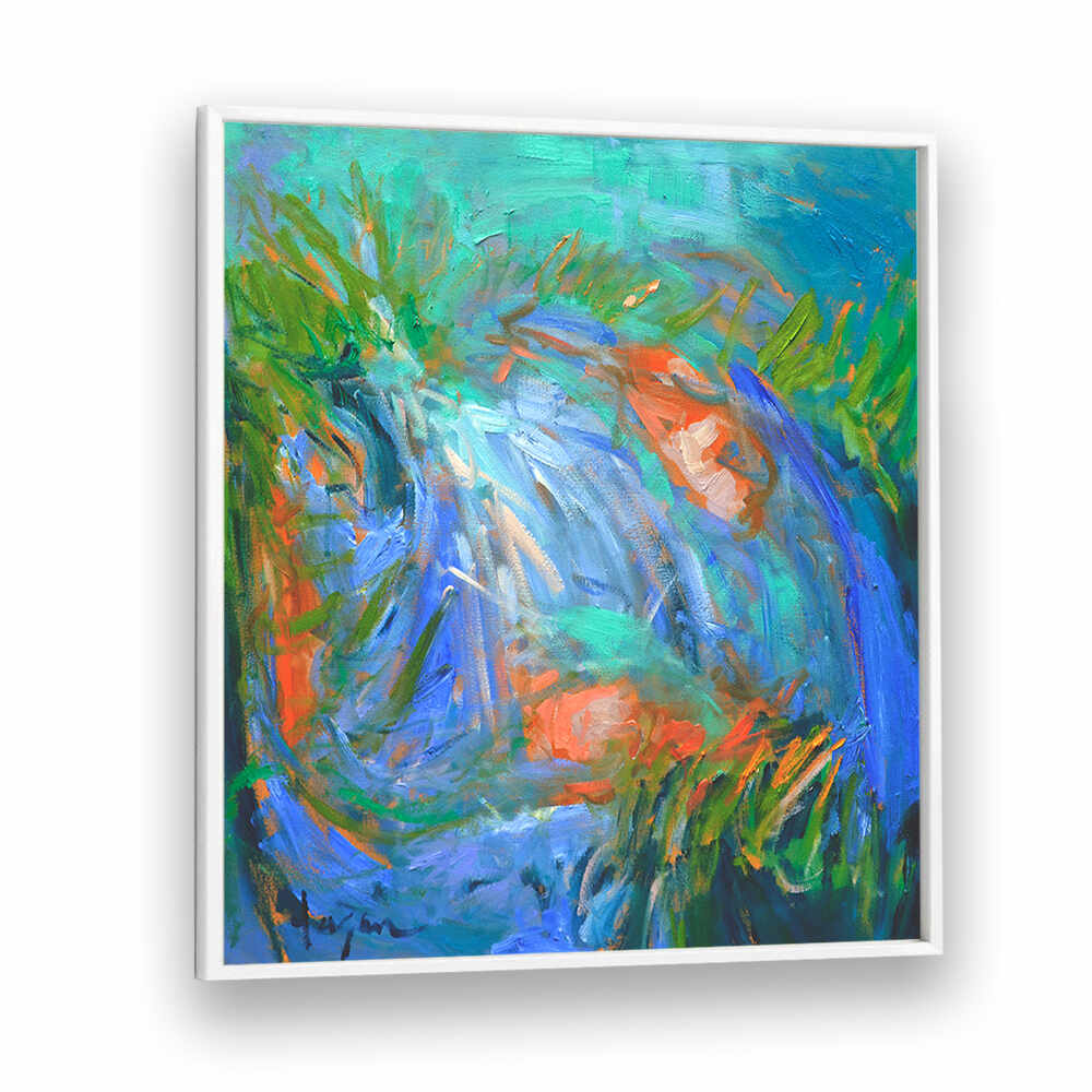 EXPRESSIONIST COLORFUL ABSTRACT VI , ABSTRACT PAINTINGS