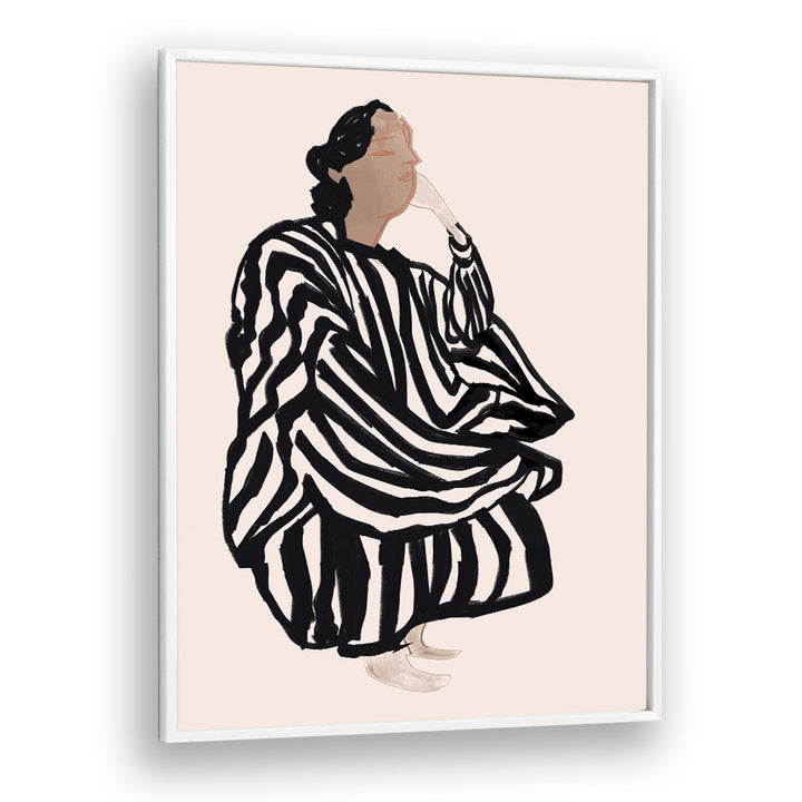 Stylish portrait of FEMALE FIGURE I, showcasing intricate detailing and craftsmanship for artistic projects.