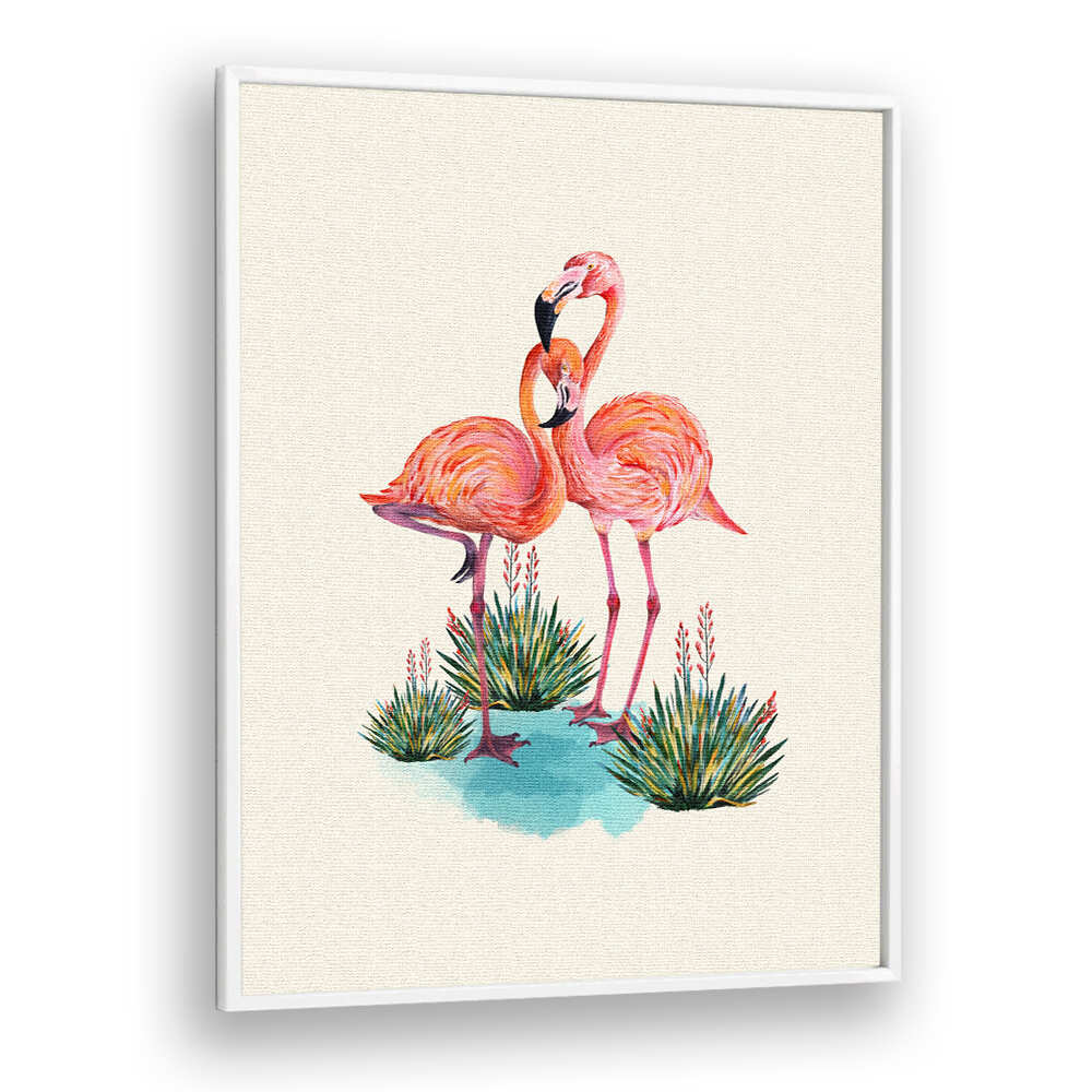 FLAMINGO , ANIMAL PAINTINGS