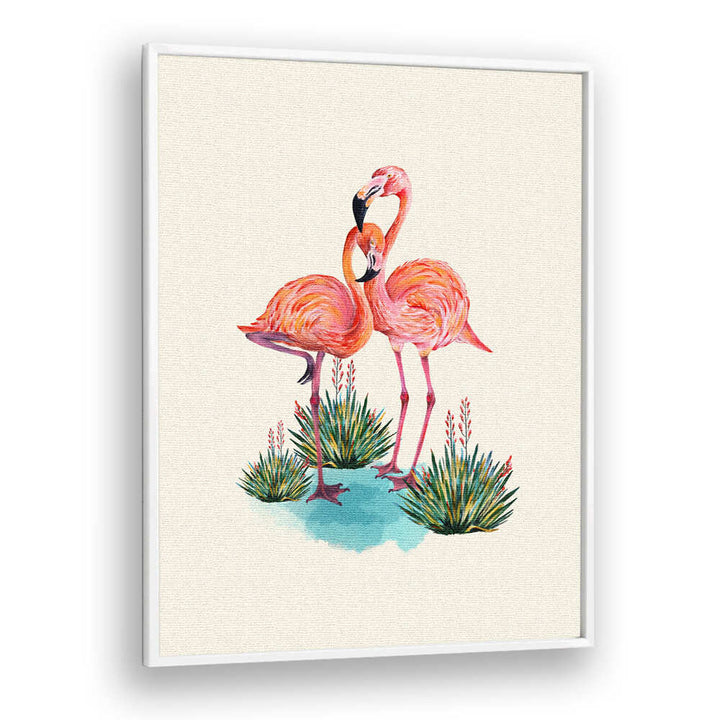 FLAMINGO , ANIMAL PAINTINGS