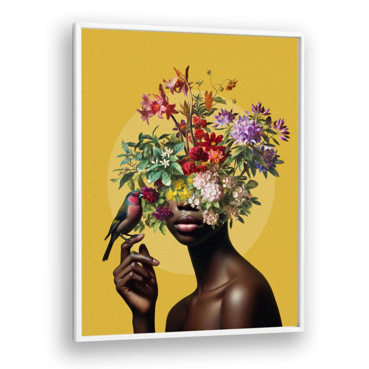 FLORAL DREAMER WITH BIRD