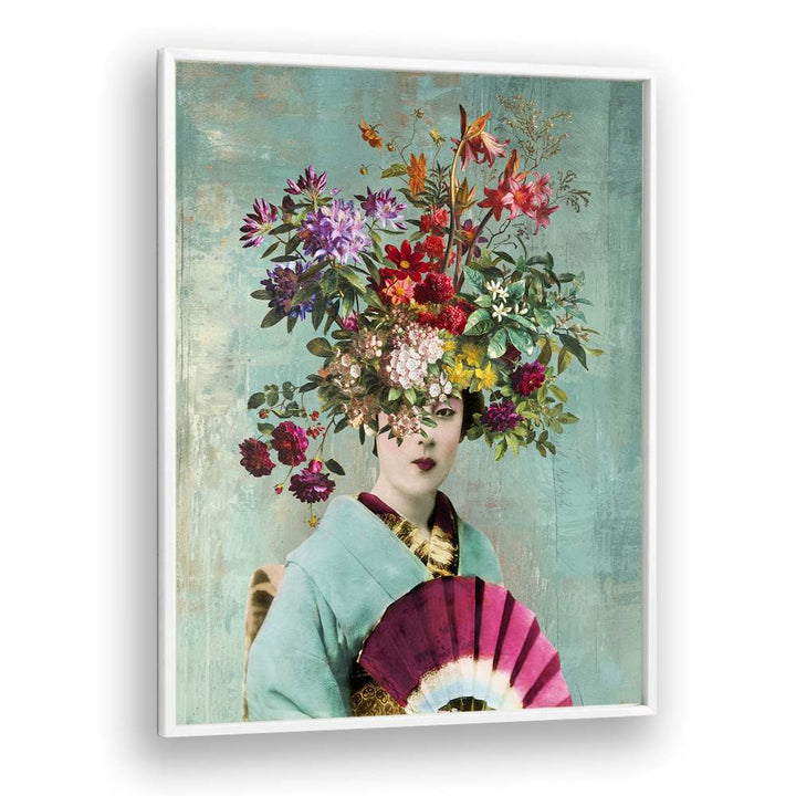 FLORAL GEISHA PORTRAIT