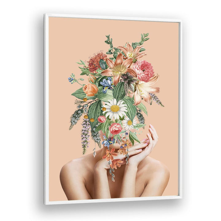 FLORAL WOMAN PORTRAIT