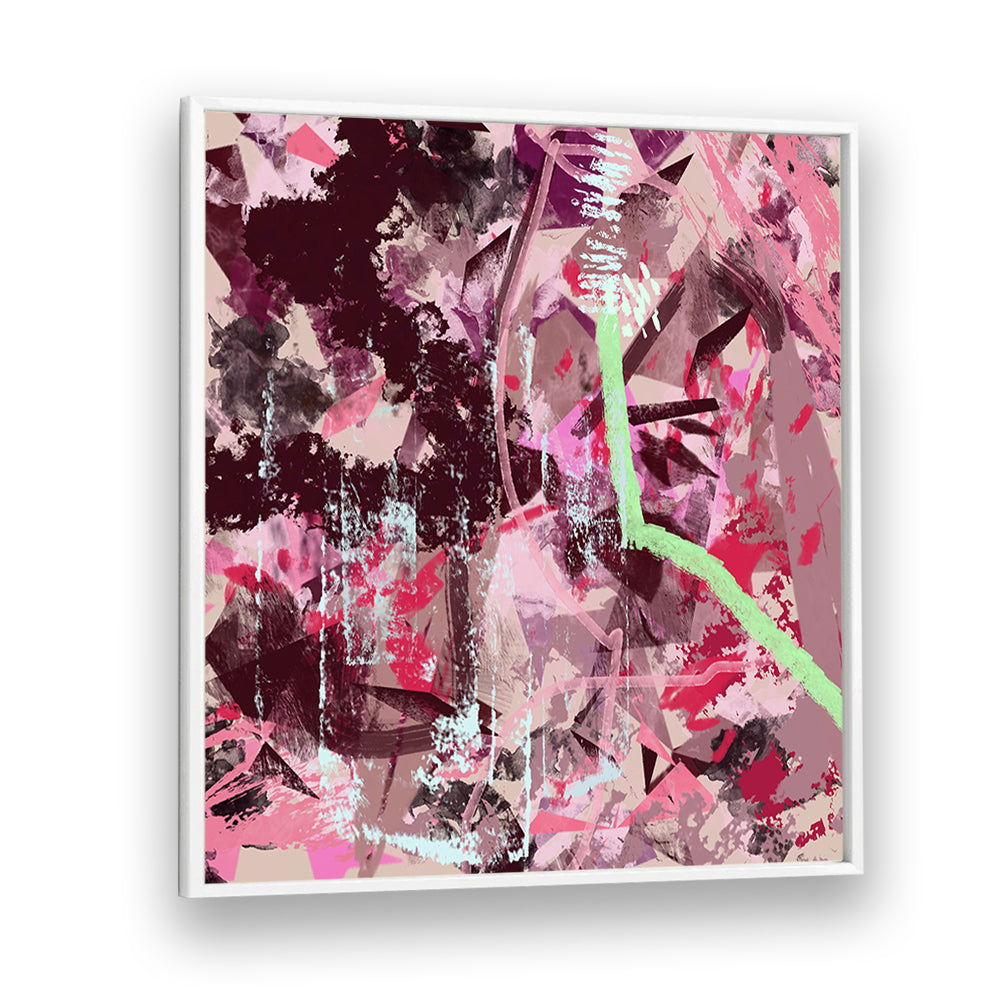 Vibrant FOUR SEASON SUMMER, ABSTRACT PAINTINGS showcasing dynamic colors and shapes for artistic home decor.