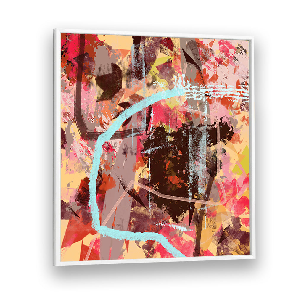 Vibrant FOUR SEASON AUTUMN, ABSTRACT PAINTINGS featuring expressive colors and dynamic brush strokes to enhance any space.