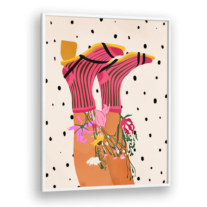 FLORAL STEP DELIGHT , FASHION POSTERS