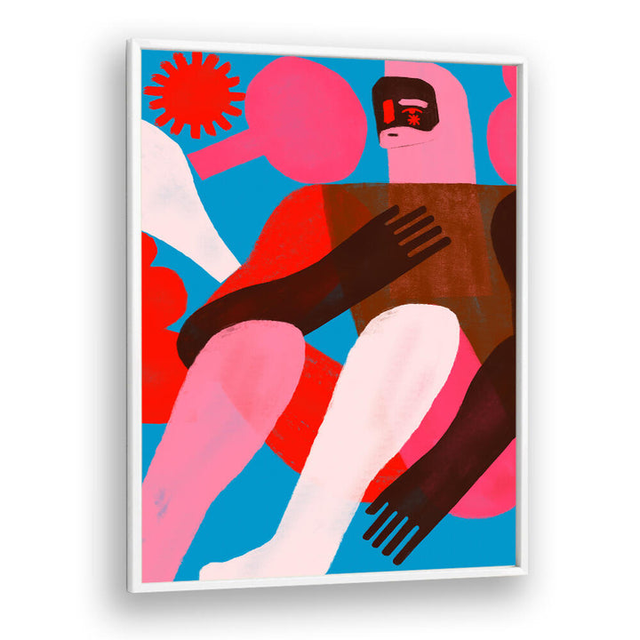 GEOMETRIC SHAPES AND HUMAN FIGURES II , PORTRAITS & FIGURATIVE ILLUSTRATIONS